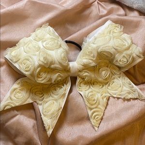 Lace Cheer Bow
